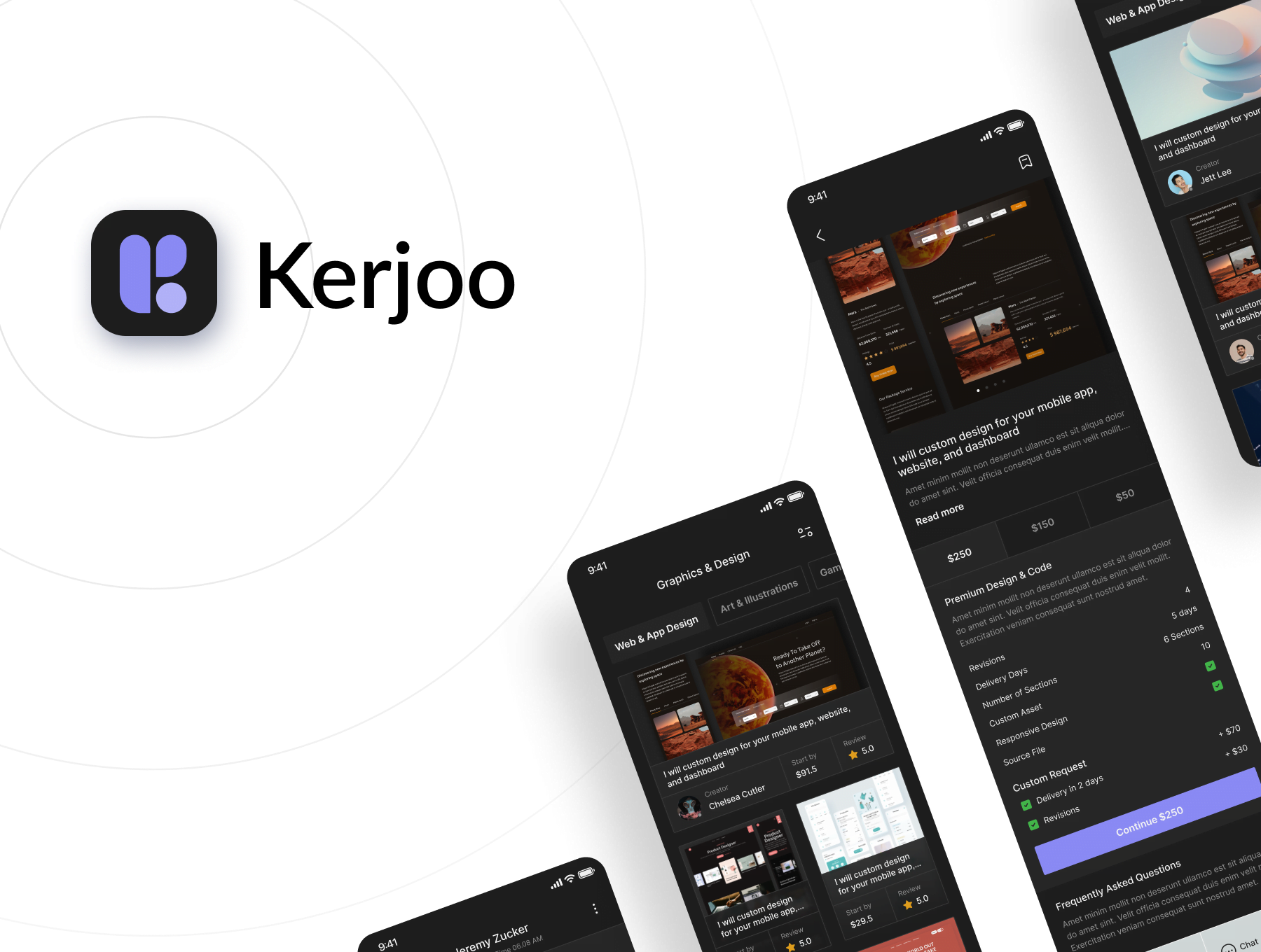 Kerjoo UI工具包 Kerjoo UI Kit figma格式-UI/UX-到位啦UI